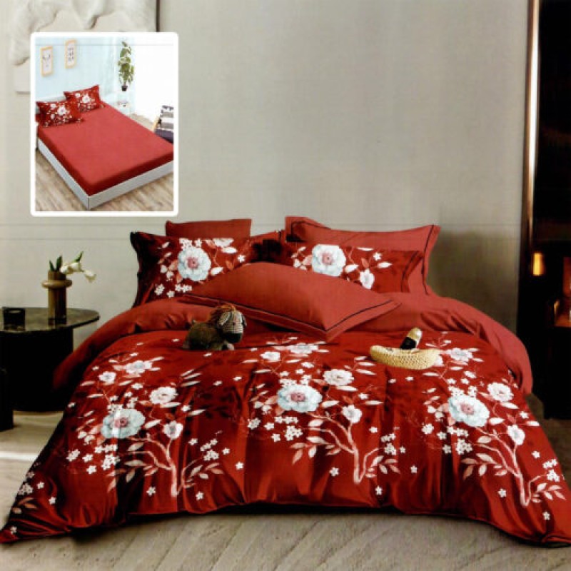 LENJERIE FINET 6 PIESE CU HUSĂ – 160×200 ȘI 180×200 (HF6P264)